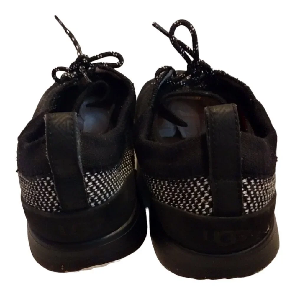 UGG Men's Feli Hyperweave‎ Sneakers Shoes Size 11 Black Casual Lace Up